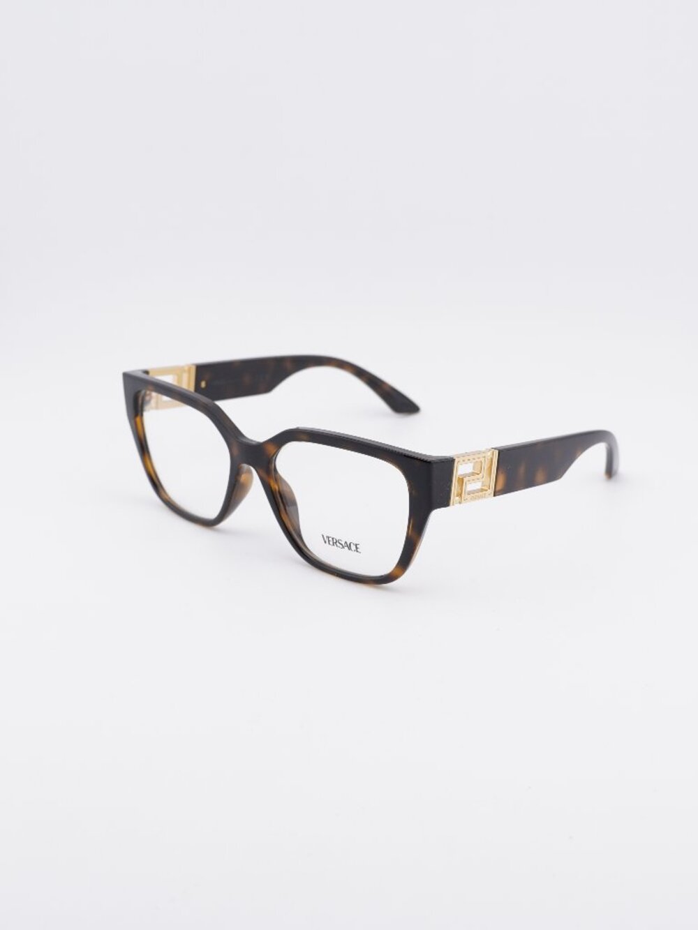 Versace VE3387U 108 Eyeglasses Havana 54mm Square Frame